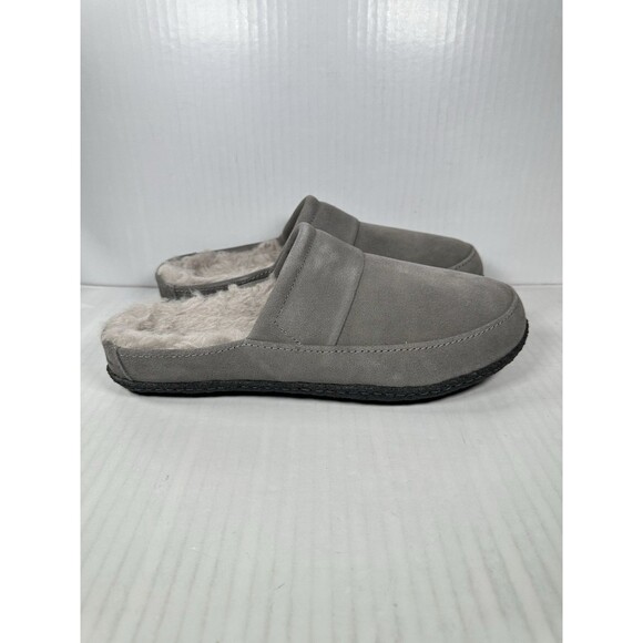 Size 9 SOREL Falcon Ridge II Scuff Gray (Quarry, Grill) Slippers Men's Slip In - Picture 1 of 8